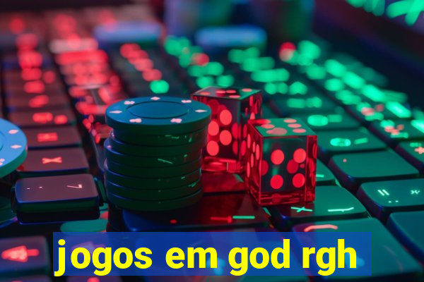 jogos em god rgh