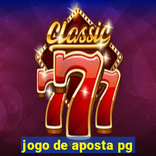 jogo de aposta pg