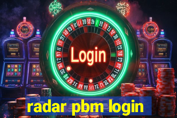 radar pbm login