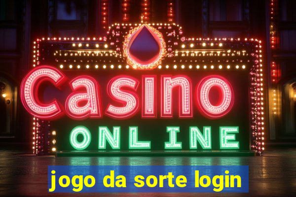 jogo da sorte login