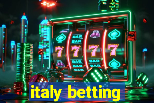 italy betting