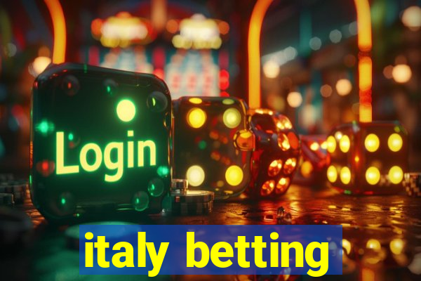 italy betting