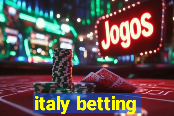 italy betting