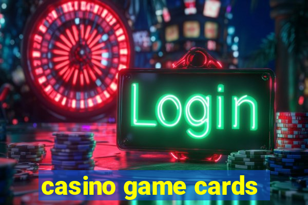 casino game cards