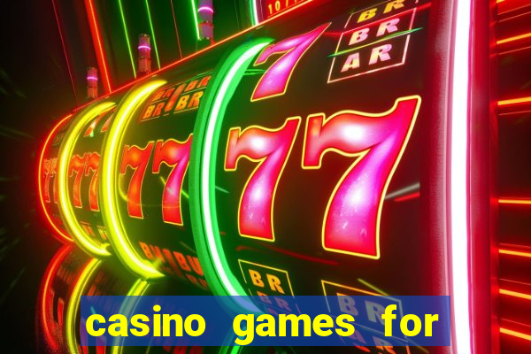 casino games for real money