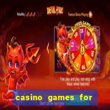 casino games for real money