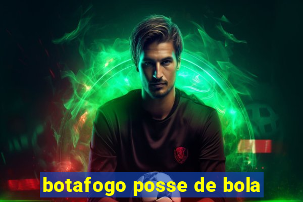 botafogo posse de bola