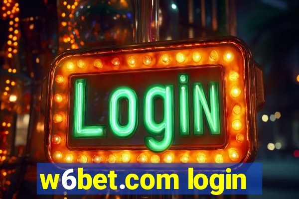 w6bet.com login