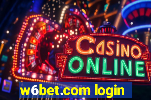 w6bet.com login