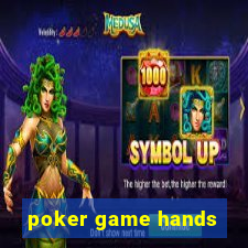 poker game hands