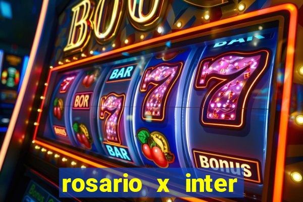 rosario x inter onde assistir