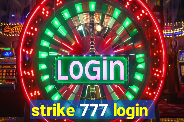 strike 777 login