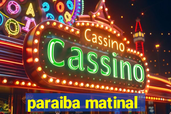 paraiba matinal