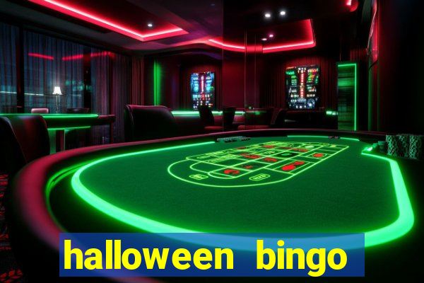 halloween bingo games for kids