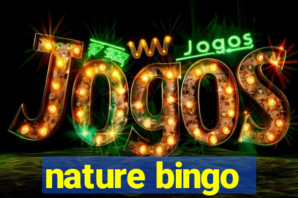 nature bingo