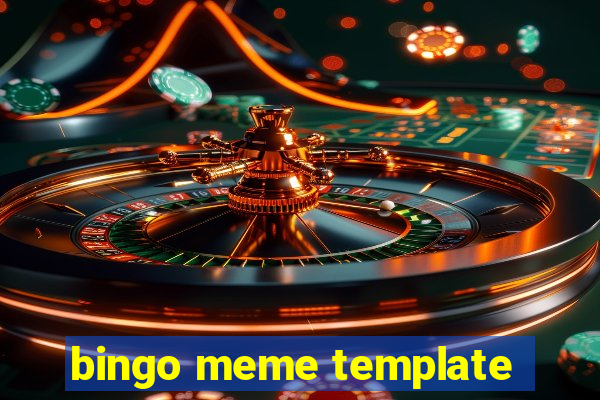 bingo meme template