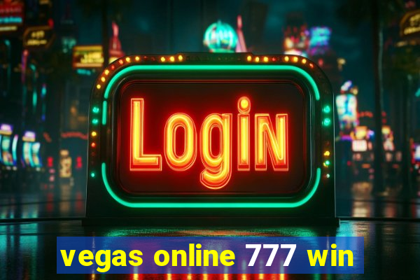 vegas online 777 win