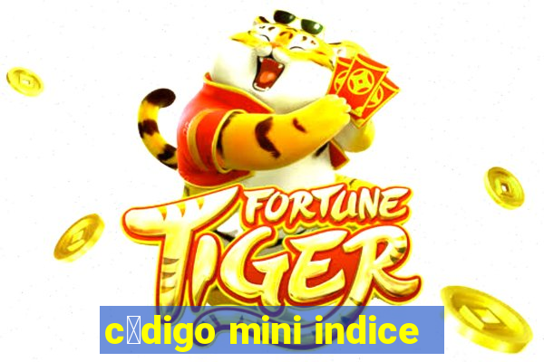 c贸digo mini indice