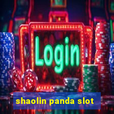 shaolin panda slot