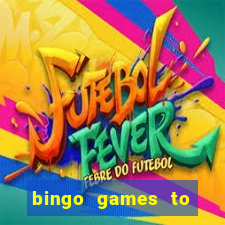 bingo games to play for free