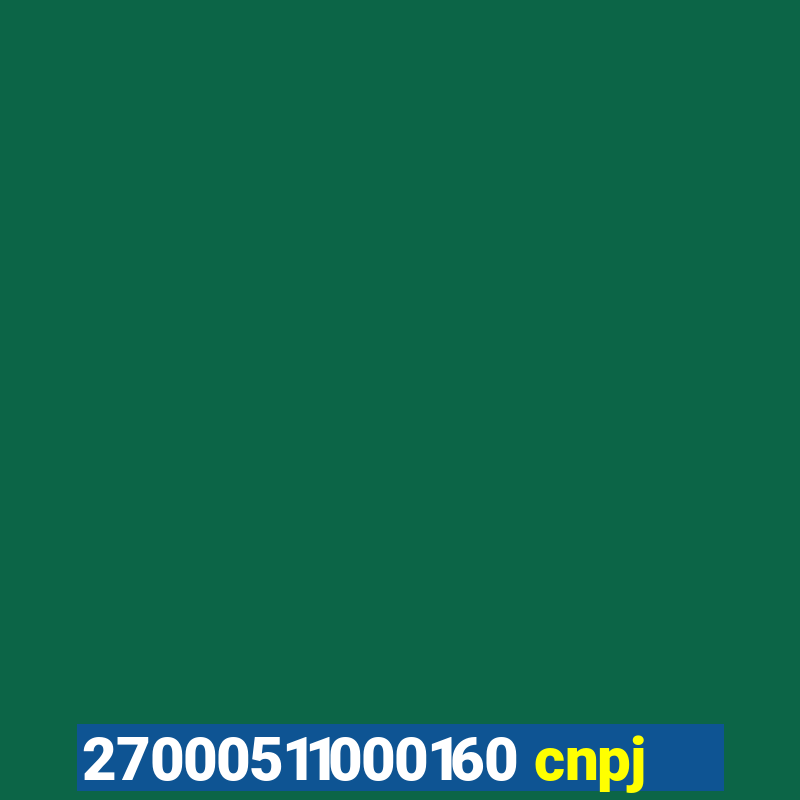 27000511000160 cnpj