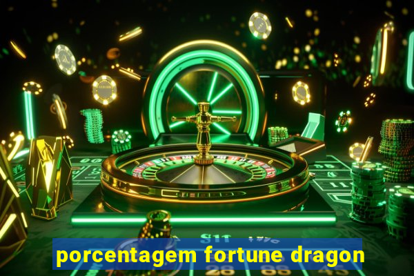 porcentagem fortune dragon