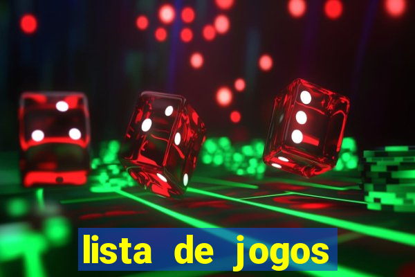 lista de jogos para ganhar dinheiro