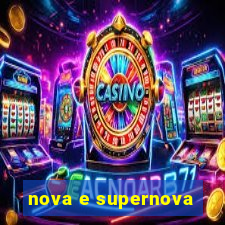 nova e supernova