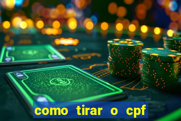 como tirar o cpf do jogo do tigre