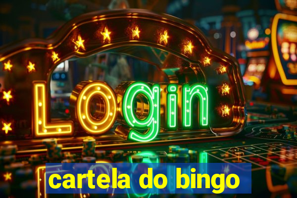 cartela do bingo