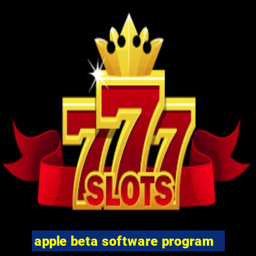 apple beta software program