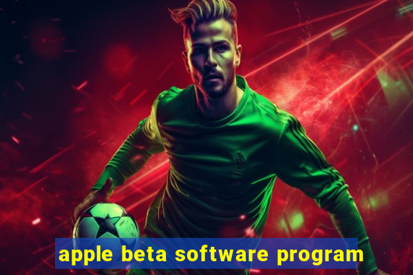 apple beta software program