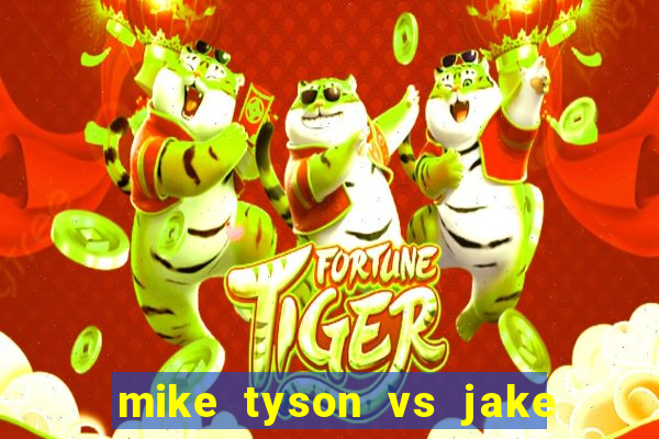 mike tyson vs jake paul assistir online