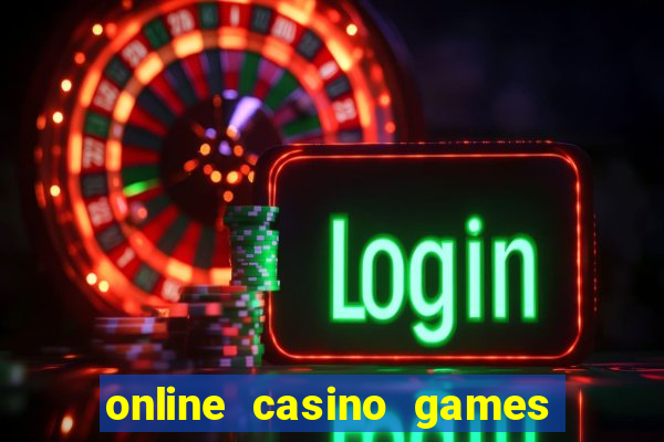 online casino games real money