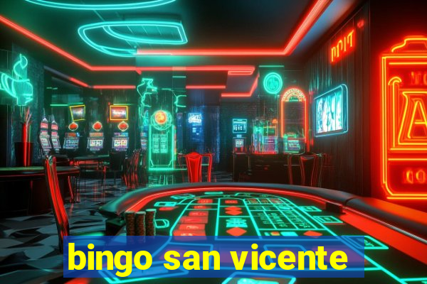 bingo san vicente