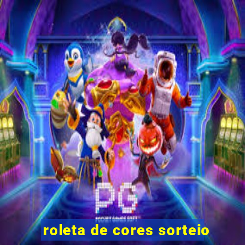 roleta de cores sorteio