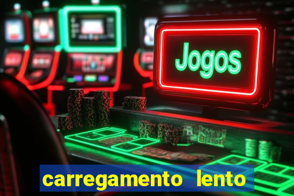 carregamento lento do aparelho