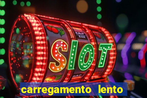 carregamento lento do aparelho