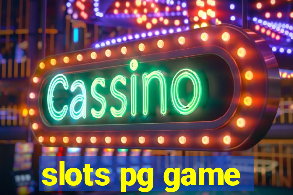 slots pg game