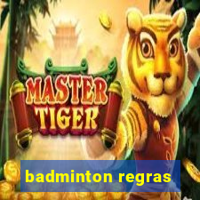 badminton regras