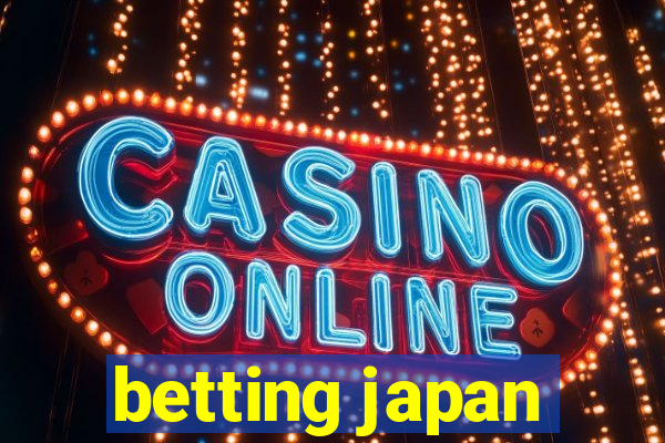 betting japan