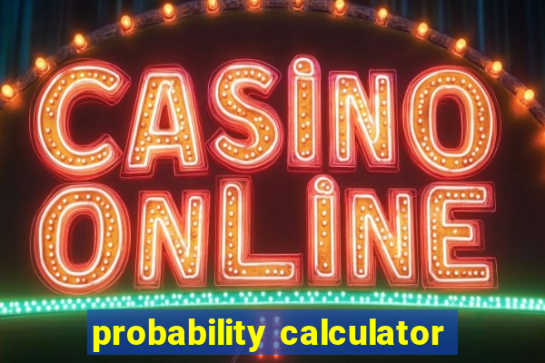 probability calculator