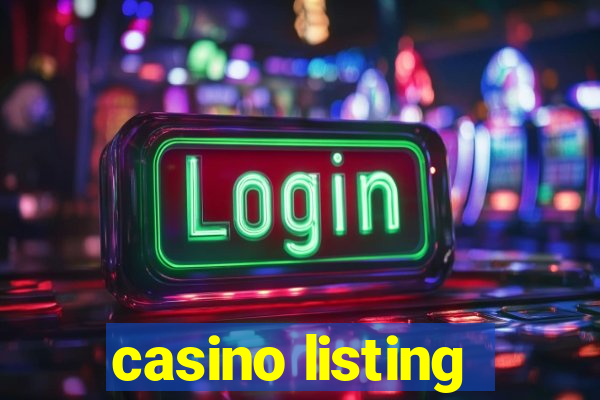 casino listing