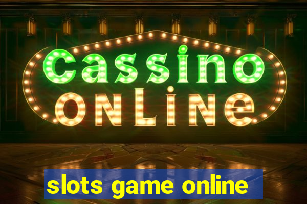 slots game online