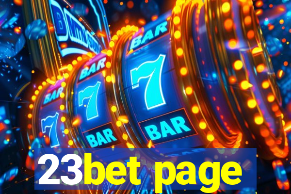 23bet page