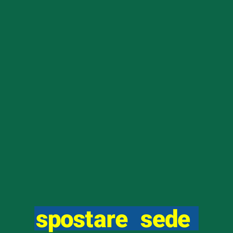 spostare sede legale a bologna