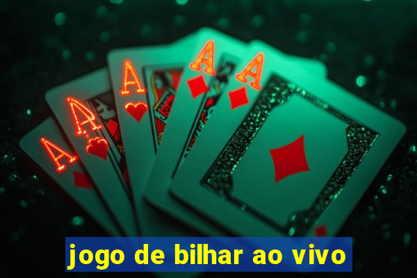 jogo de bilhar ao vivo