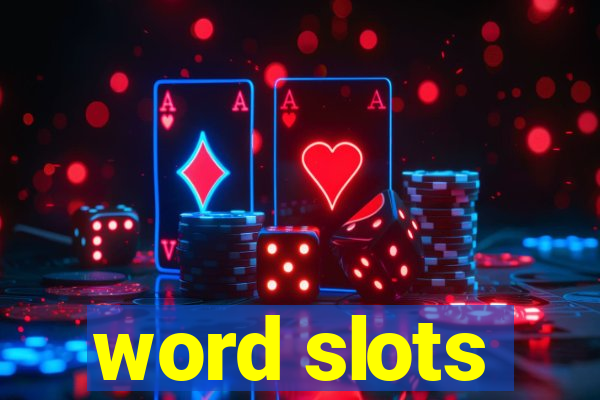 word slots