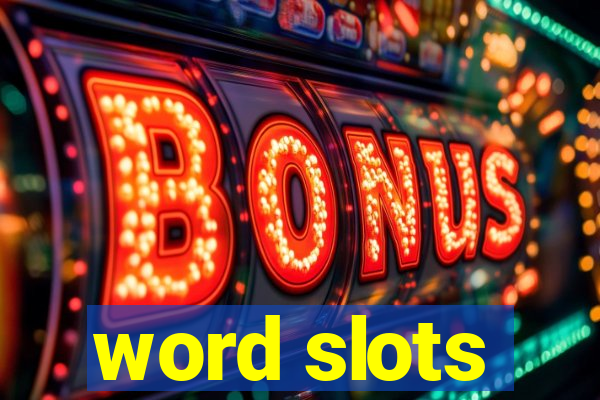 word slots