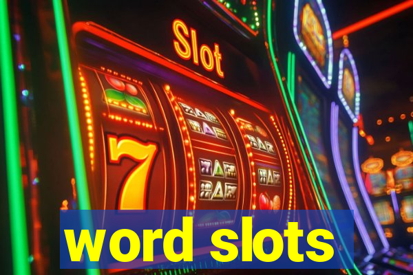 word slots